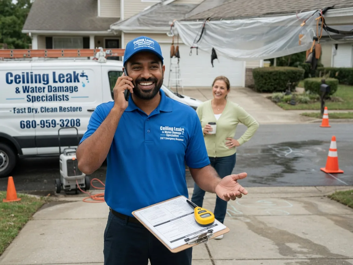 Ceiling Leak Cleanup Johnston, SC FAQs